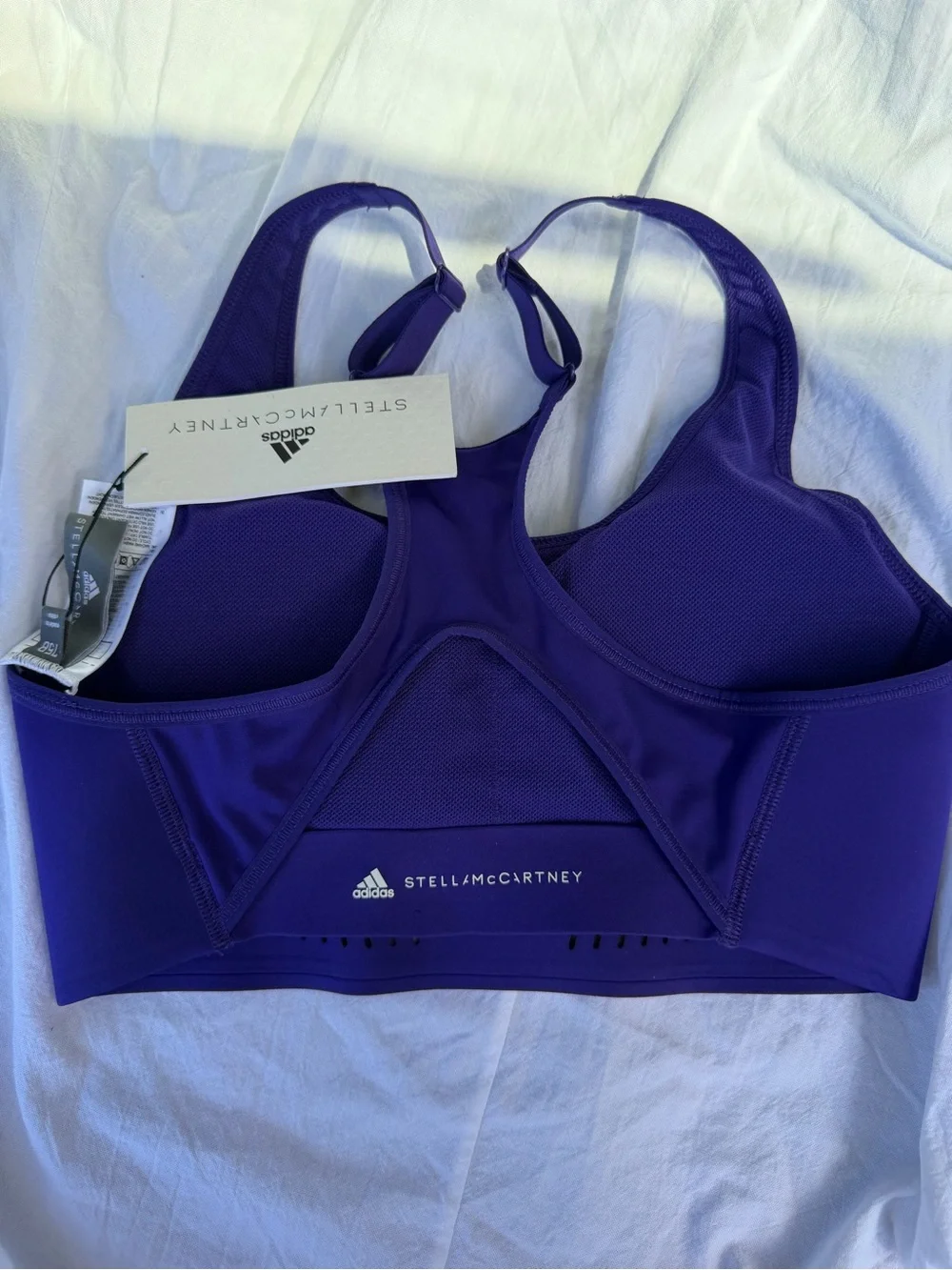 Stella McCartney Purple Sports Bra